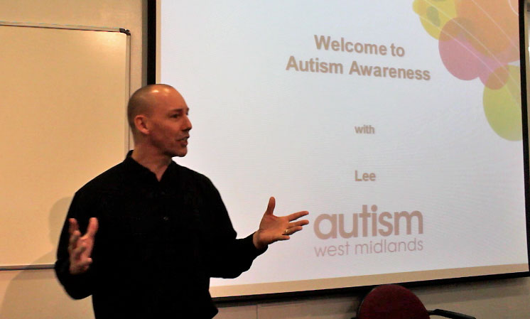 Delivering autism awareness at Worcestershire College