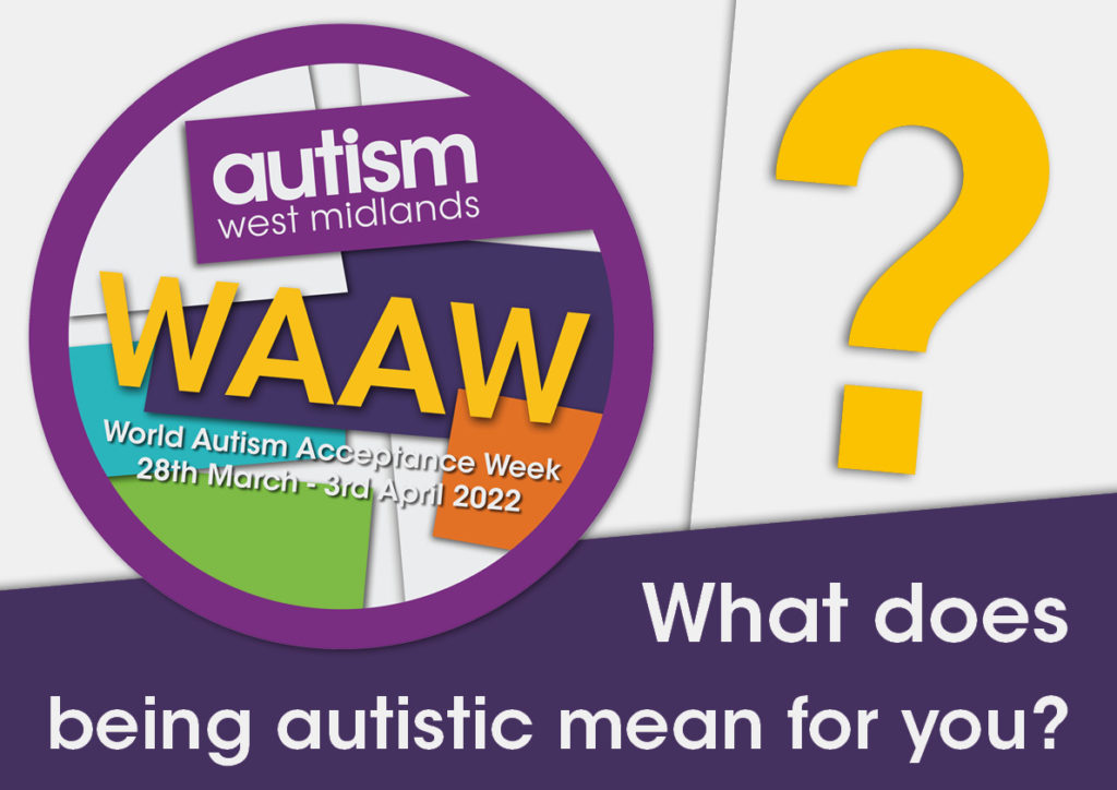Take the link to our survey, asking 'What does being autistic mean for you?'